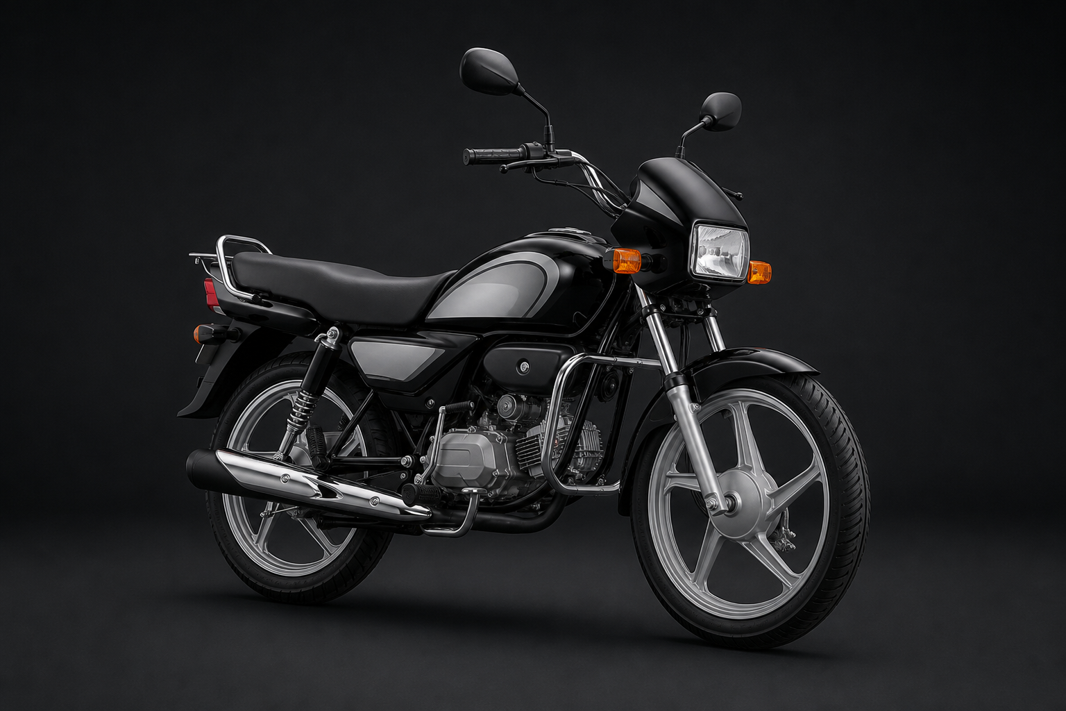Hero Splendor Plus side view